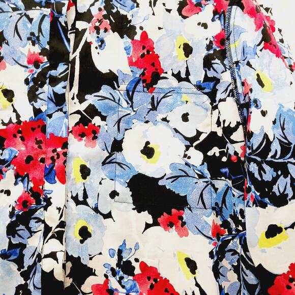 Blouse Size 2XL Romantic Casual Bloomcore Preppy Resort Vacation Vibrant Whimsy - Picture 14 of 16